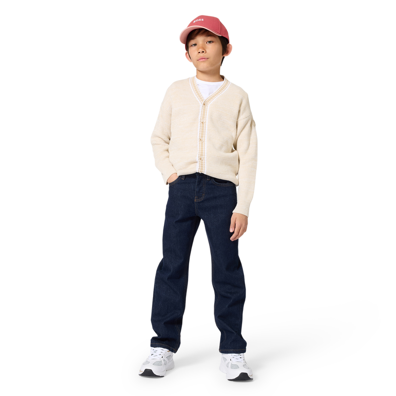 CALÇAS DE GANGA REGULAR FIT BOSS 
                        BOY