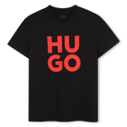 Camiseta de mangas curtas HUGO 
                    MENINO