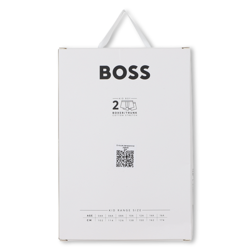 Pack de 2 cuecas boxer jersey BOSS 
                        BOY