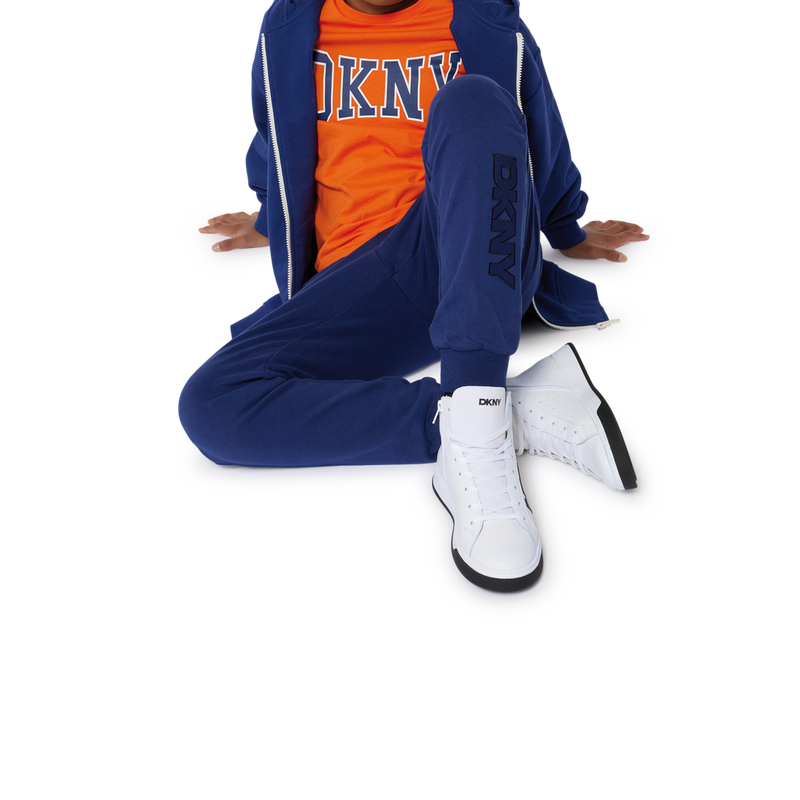 Cal&ccedil;as de jogging em molet&atilde;o DKNY 
                        UNISEX