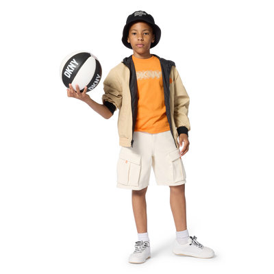 CAL&Ccedil;&Otilde;ES DE BERMUDA FLEECE DKNY BOY