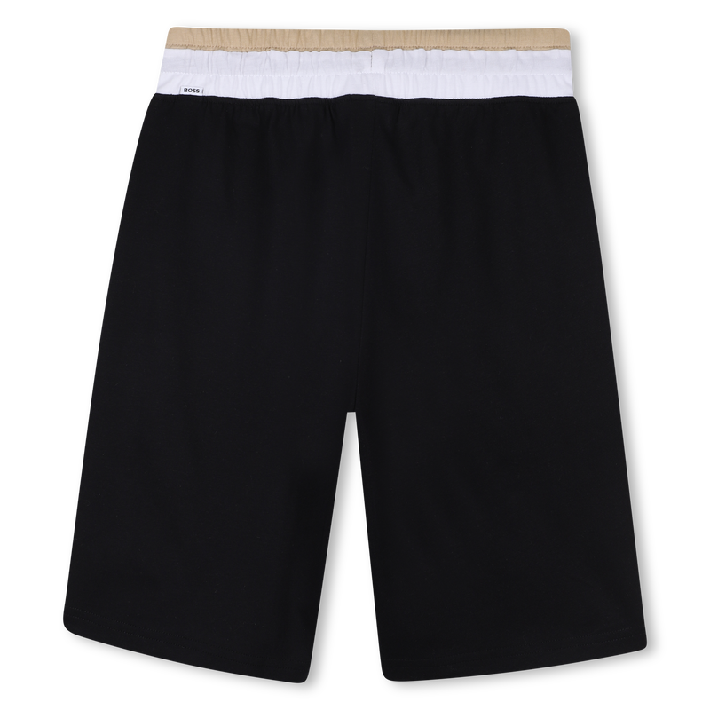 T-SHIRT + CONJUNTO BERMUDA BOSS 
                        BOY