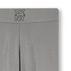 Leggings de jersey com lantejoulas prateadas DKNY 
                    GIRL
