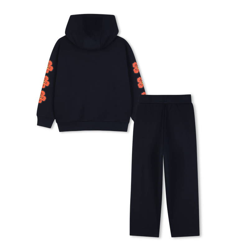 Conjunto de cardig&atilde; e cal&ccedil;as KENZO KIDS 
                        GIRL
