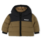 Blus&atilde;o de penas com capuz TIMBERLAND 
                    BOY