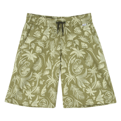Bermudas estampadas de algod&atilde;o BOSS BOY