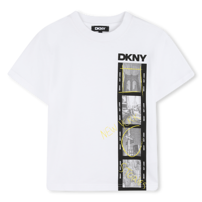 T-SHIRT DE MANGA CURTA DKNY BOY