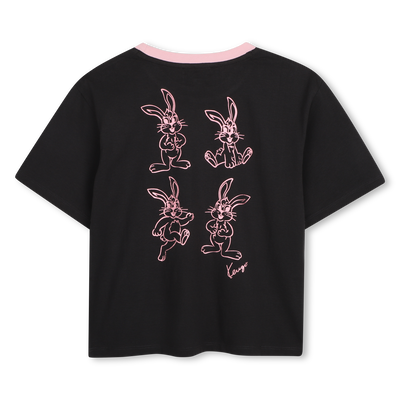 Camiseta de mangas curtas KENZO KIDS GIRL