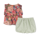 Top + conjunto de cal&ccedil;as inchadas CHLOE 
                    GIRL