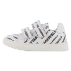 Sapatilhas de pele com velcro KARL LAGERFELD KIDS 
                    UNISEX