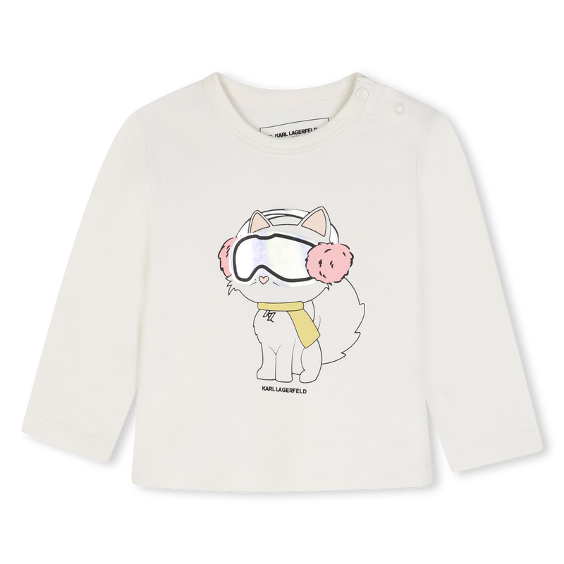 Conjunto de moletom KARL LAGERFELD KIDS 
                        MENINA