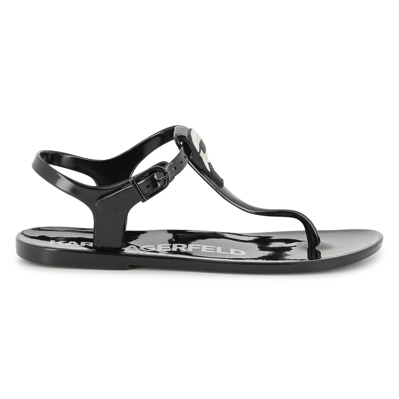 Sand&aacute;lias de fivela KARL LAGERFELD KIDS 
                        GIRL