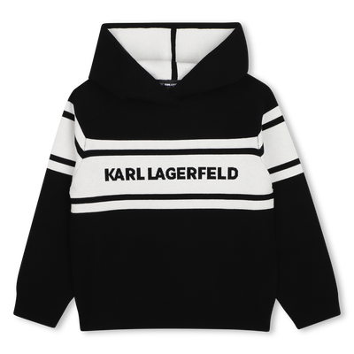 Moletom com capuz KARL LAGERFELD KIDS BOY