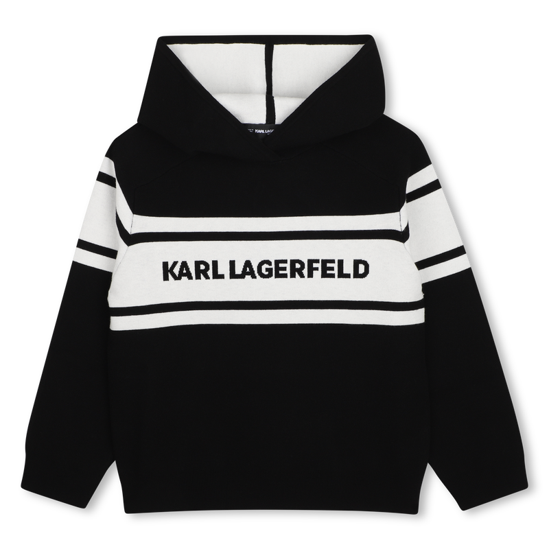 Moletom com capuz KARL LAGERFELD KIDS 
                        BOY