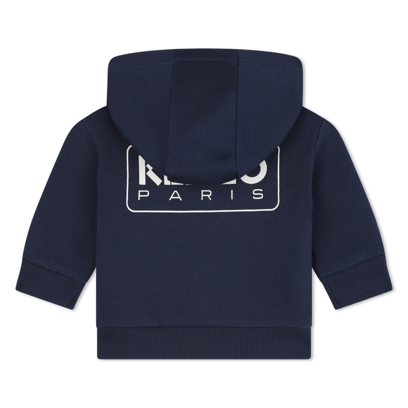 Cardigã com fecho e calças KENZO KIDS 
                    BOY