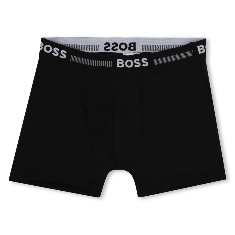 Lote de 2 boxers em algod&atilde;o BOSS 
                        BOY