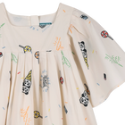 Vestido poplin KENZO KIDS 
                    GIRL