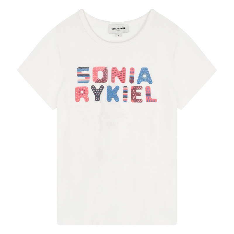 T-shirt de manga curta SONIA RYKIEL 
                    GIRL