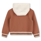 Cardigan  com capuz KIDS AROUND 
                    GIRL