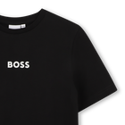 T-SHIRT MANGAS CURTAS BOSS 
                    MENINO