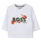 Camiseta de manga comprida, BRANCO, hi-res