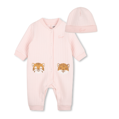 Conjunto de pijama e touca KENZO KIDS MENINA