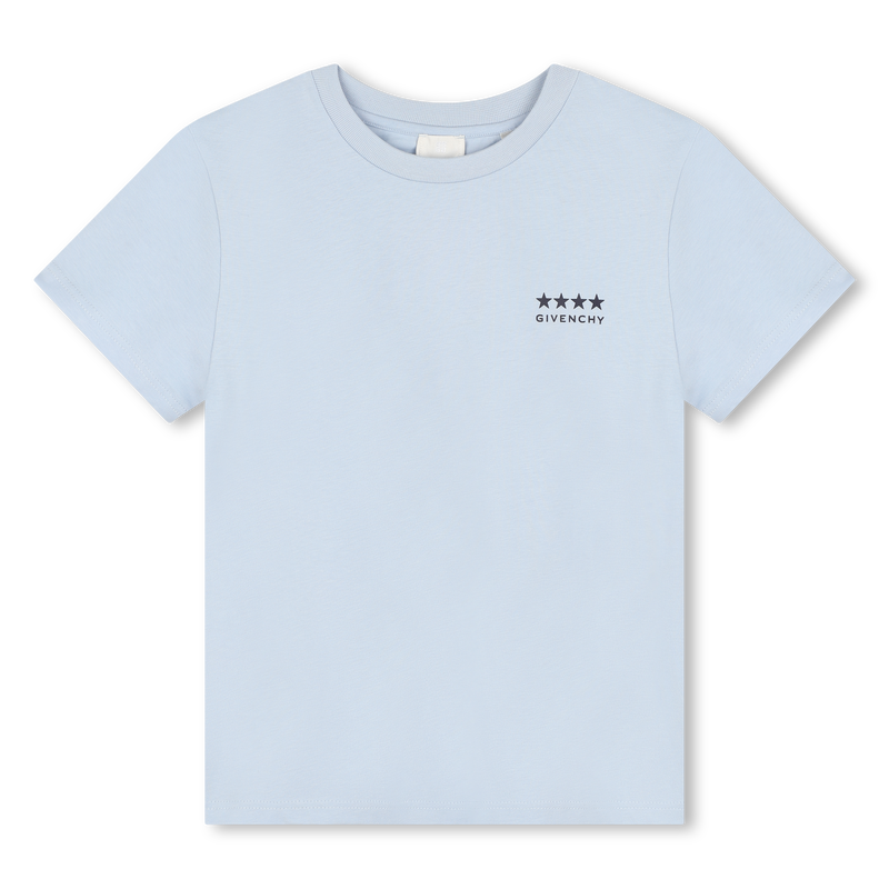T-shirt estrelas e logótipos GIVENCHY 
                    BOY