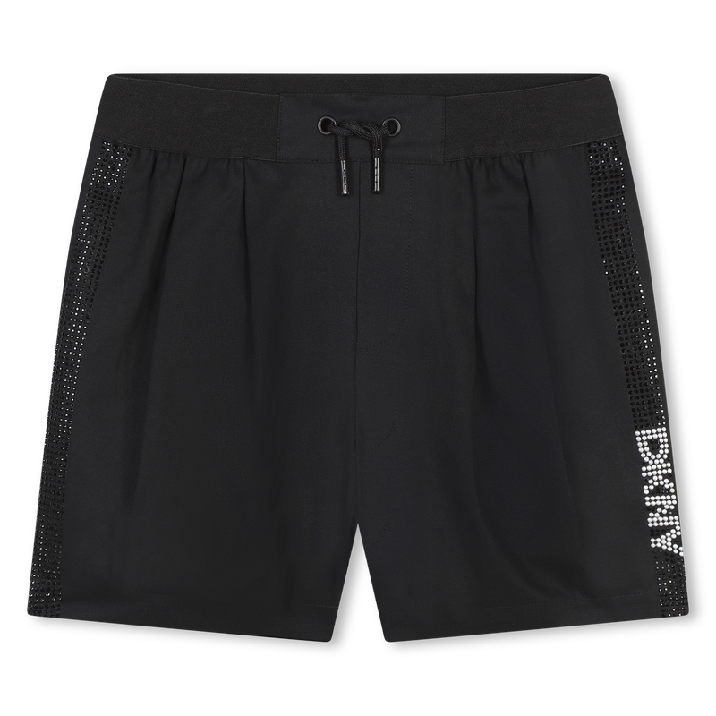 Cal&ccedil;&otilde;es de algod&atilde;o com strass DKNY 
                        GIRL