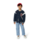 Bon&eacute; de algod&atilde;o com bordado KENZO KIDS 
                    UNISEX