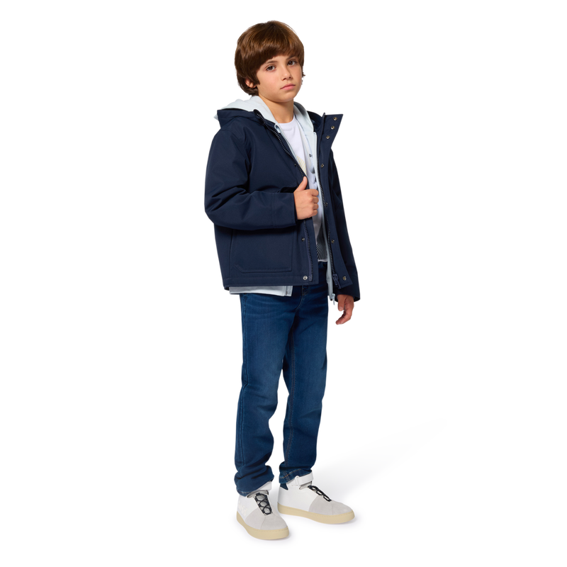 Casaco com capuz BOSS 
                    BOY