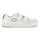 T&eacute;nis com fecho de gancho e la&ccedil;o KENZO KIDS 
                    UNISEX