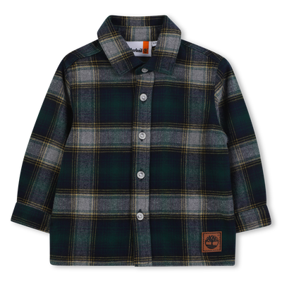 Camisa xadrez de algodão TIMBERLAND BOY