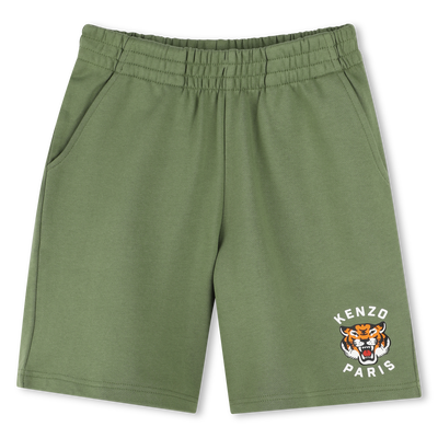 Bermudas de jogging em moletão KENZO KIDS BOY