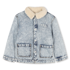 Jaqueta revers&iacute;vel com bot&otilde;es de press&atilde;o KENZO KIDS 
                    BOY