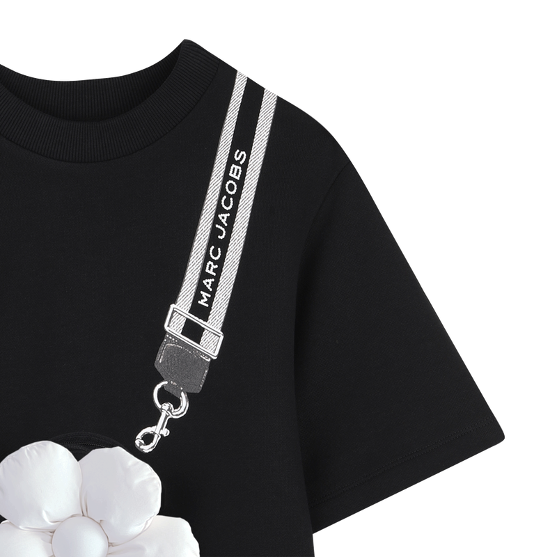 Vestido de mangas curtas MARC JACOBS 
                        GIRL