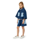 Casaco de ganga bordado KENZO KIDS 
                    GIRL