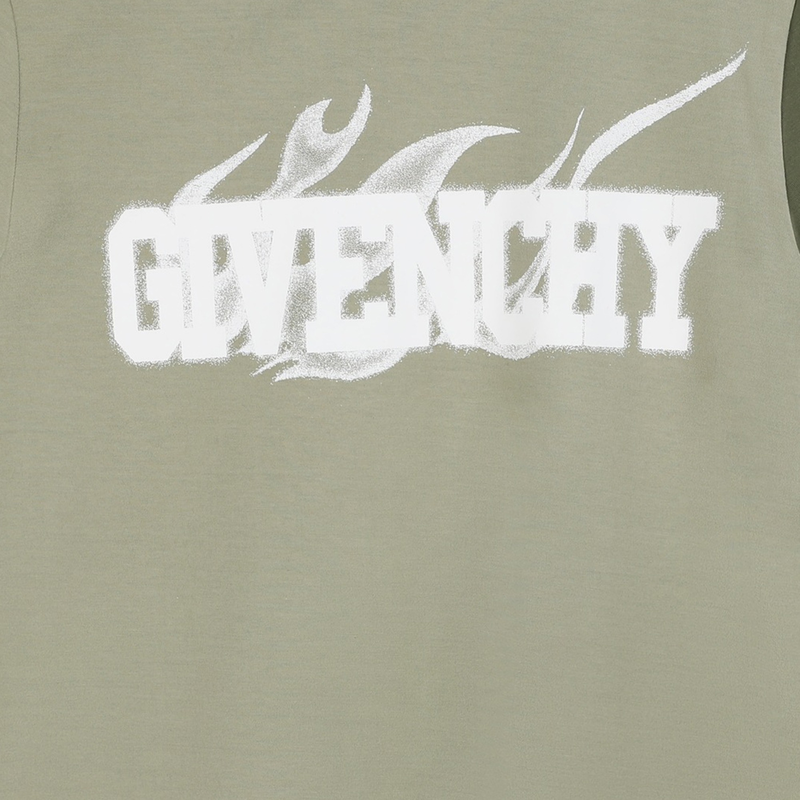 T-shirt tricolor estampada GIVENCHY 
                    BOY