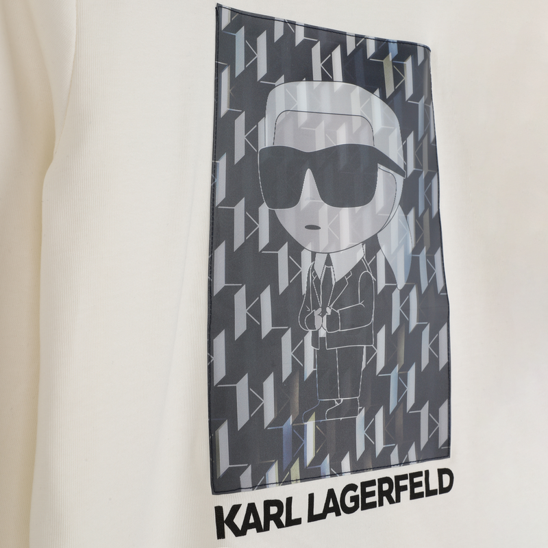 Camiseta de manga longa KARL LAGERFELD KIDS 
                        BOY