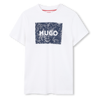 T-shirt de manga curta HUGO 
                    BOY