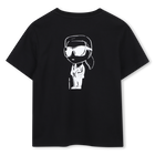 Camiseta de mangas curtas KARL LAGERFELD KIDS 
                    MENINO