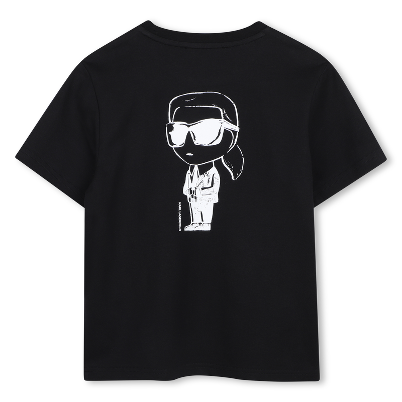 Camiseta de mangas curtas KARL LAGERFELD KIDS 
                        MENINO