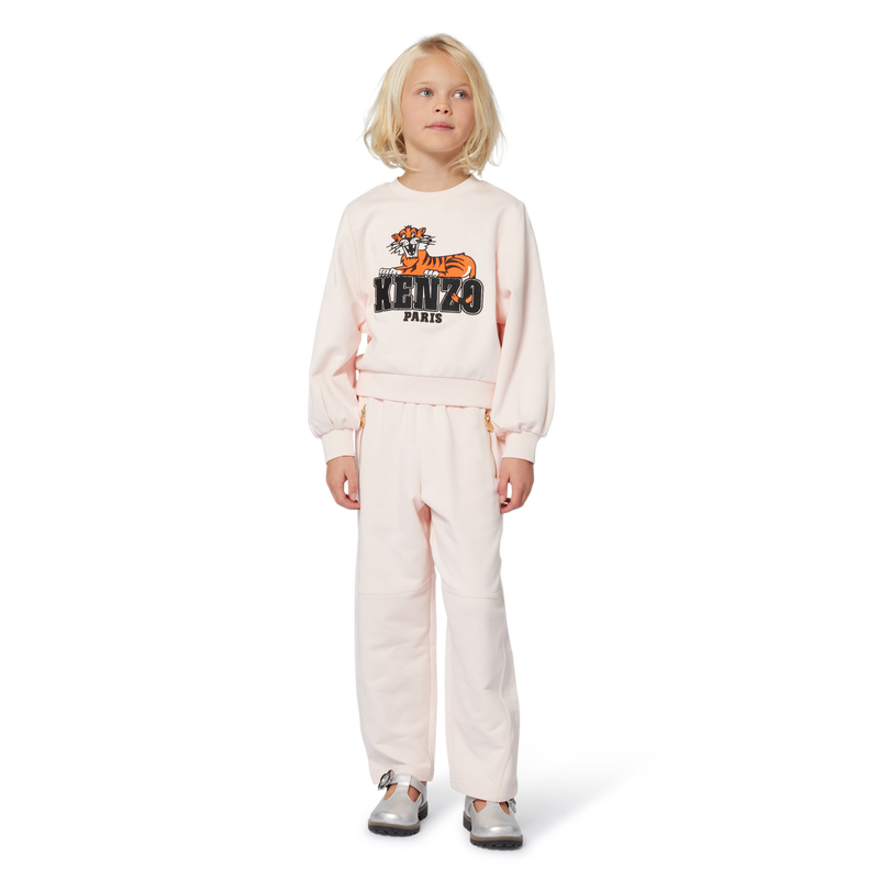 Conjunto de moletom e calça KENZO KIDS 
                    GIRL