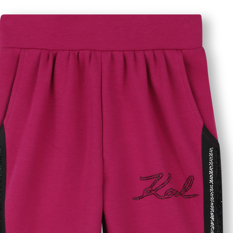 Agasalho esportivo KARL LAGERFELD KIDS 
                    GIRL