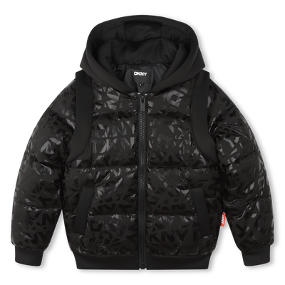 Blus&atilde;o acolchoado com capuz DKNY UNISEX