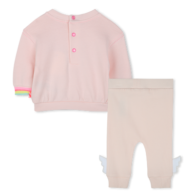 Conjunto sweatshirt e leggings BILLIEBLUSH GIRL