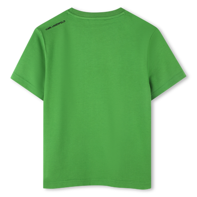 T-shirt de manga curta KARL LAGERFELD KIDS BOY