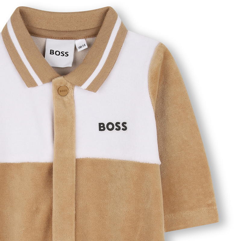 Macacão de veludo BOSS 
                    BOY