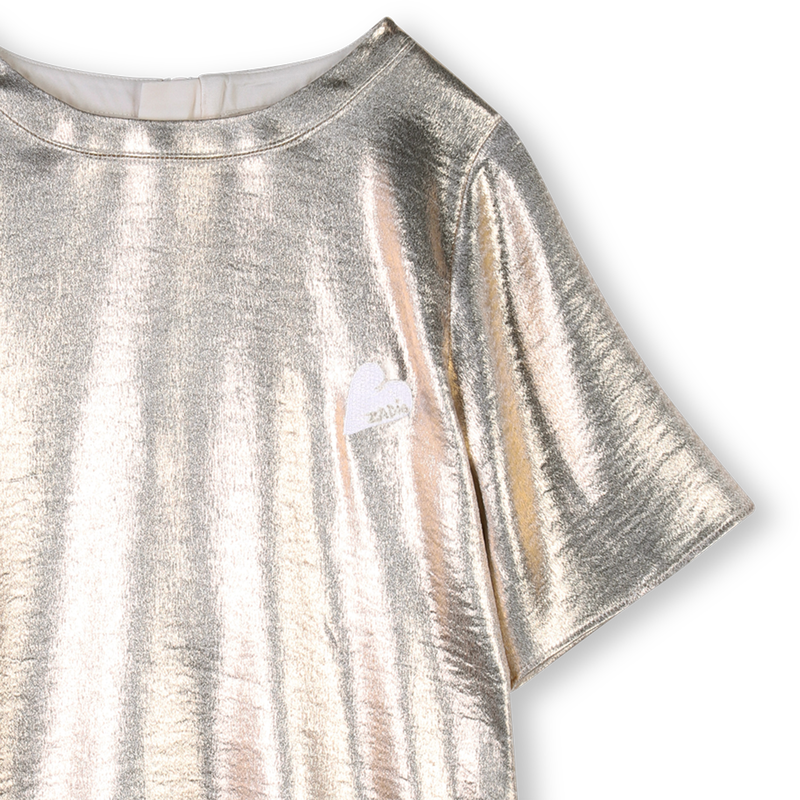 Vestido de aspeto metalizado ZADIG & VOLTAIRE 
                        MENINA