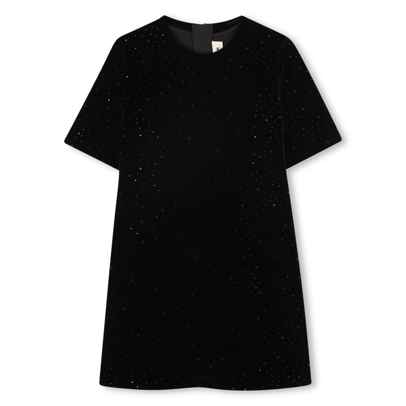 Vestido t-shirt de veludo ZADIG & VOLTAIRE 
                    GIRL