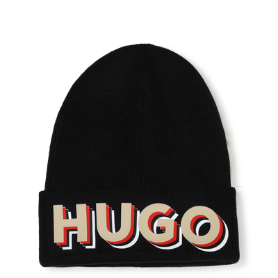 Gorro de malha com dobra HUGO BOY